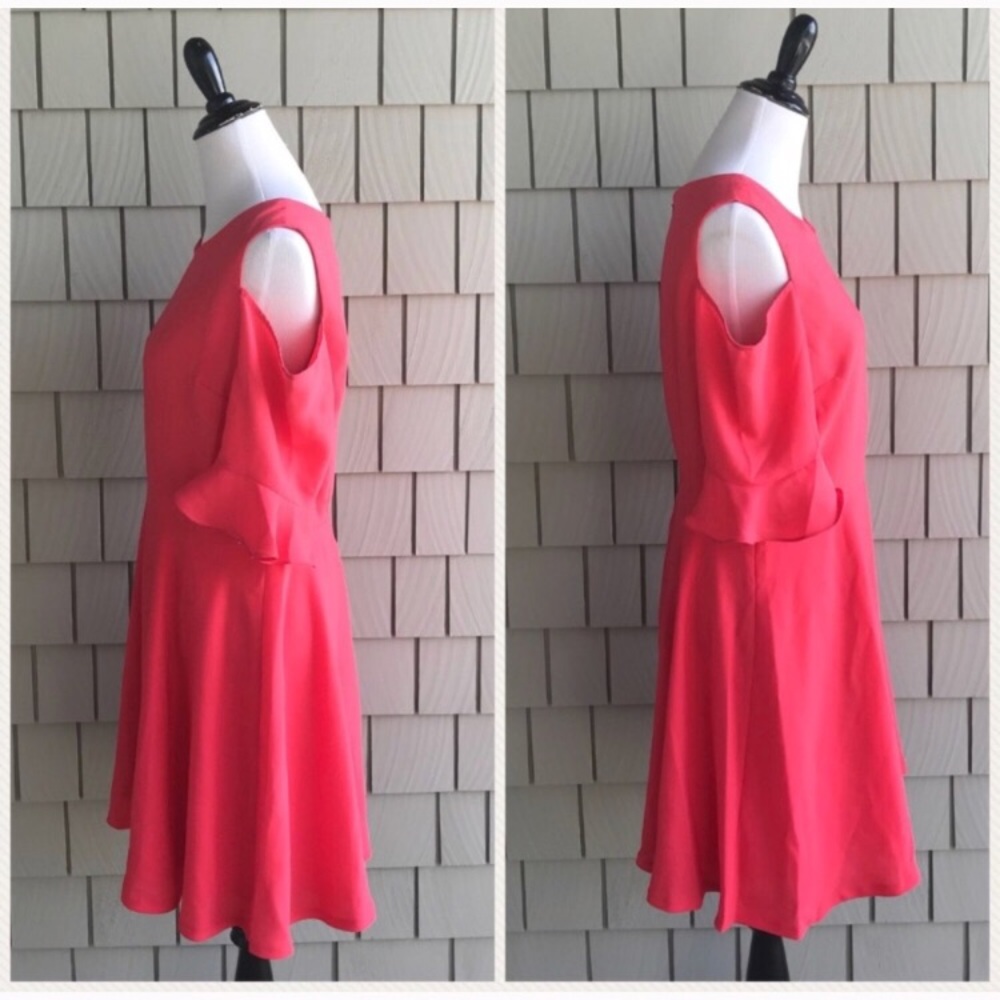 NWT CeCe Cold Shoulder Emma Dress Size 12 - Picture 3 of 8